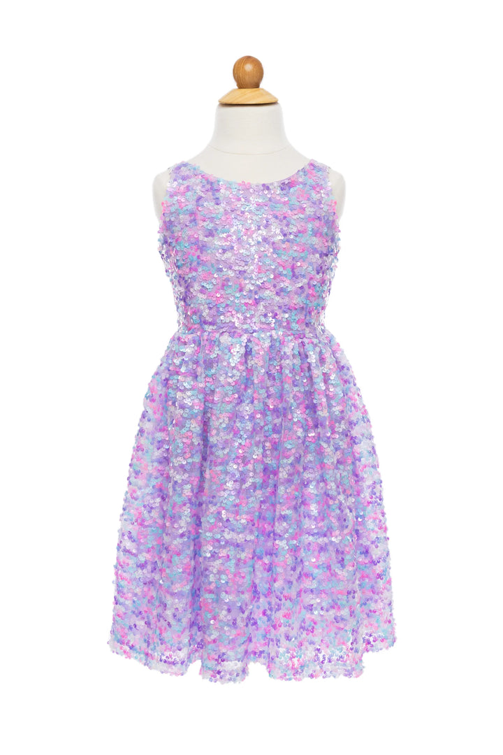 Purple Party Sequins Dress | Great Pretenders