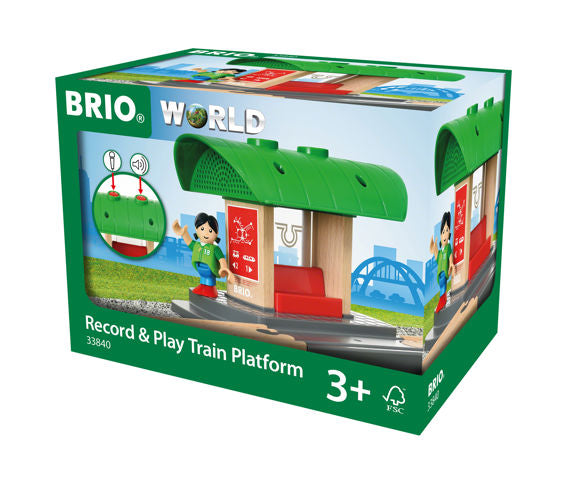 Record & Play Train Platform | BRIO