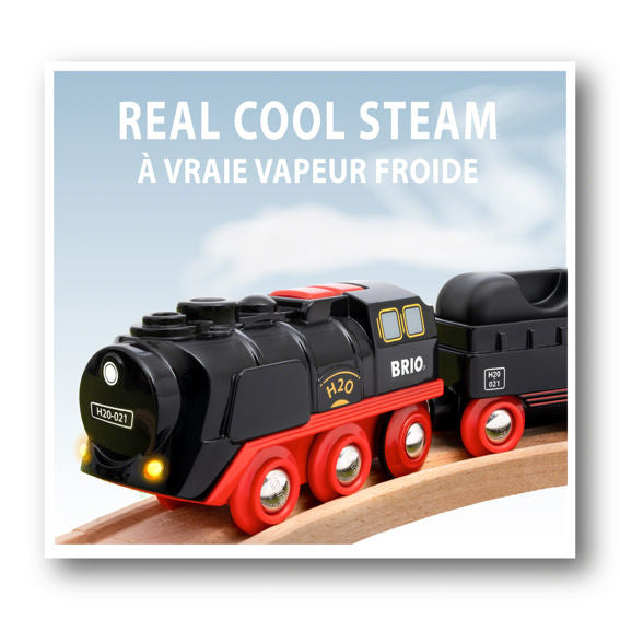 Battery-Operated Steaming Train | BRIO