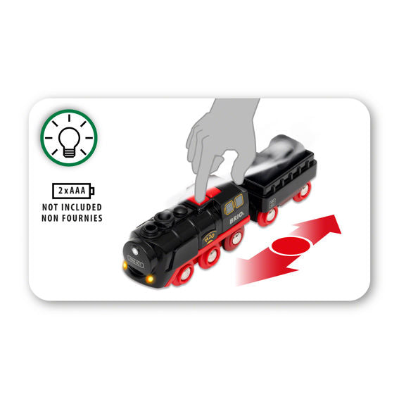 Battery-Operated Steaming Train | BRIO