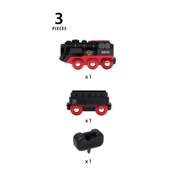 Battery-Operated Steaming Train | BRIO