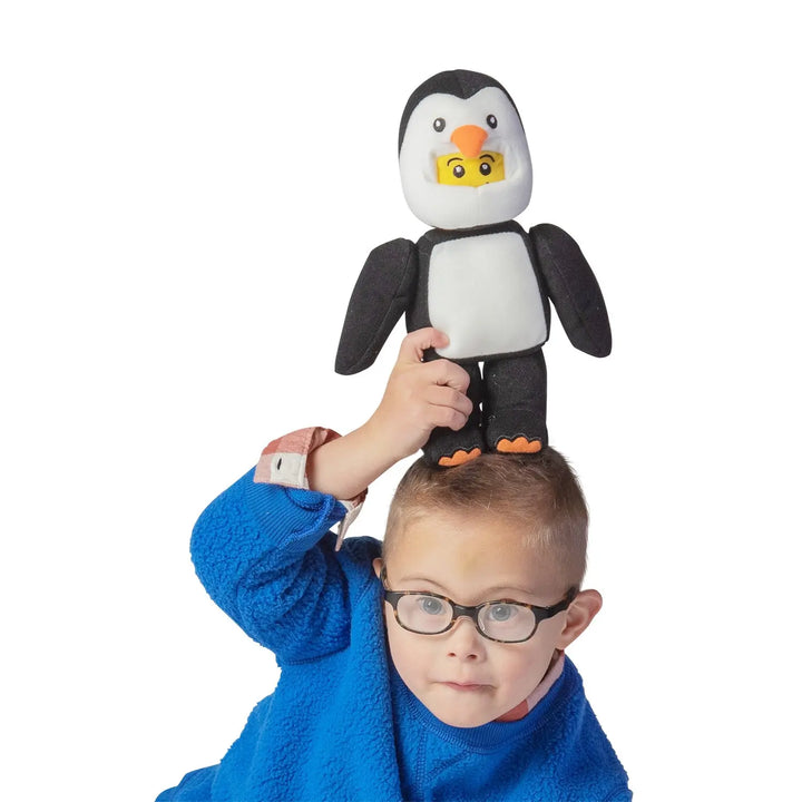 LEGO® Penguin Boy Plush MInifigure - Small | Manhattan Toy