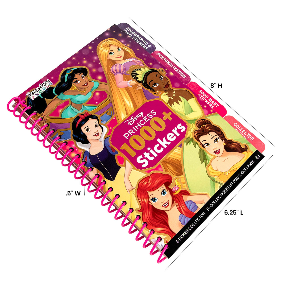 Disney Princess 1000+ Sticker Book | Fashion Angels