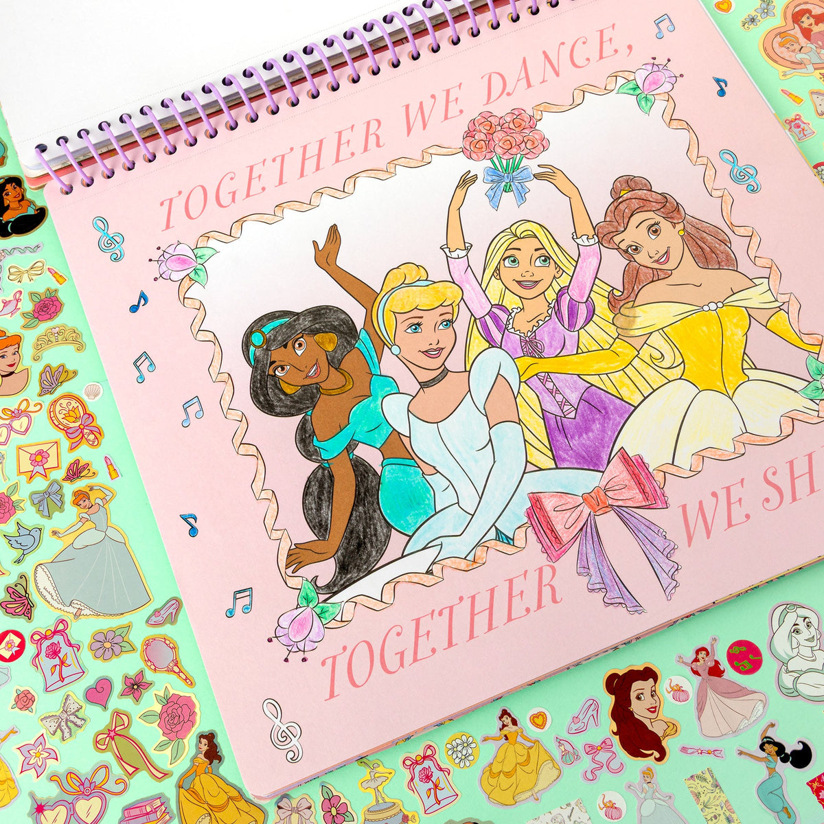 Disney Princess Color & Collage Portfolio | Fashion Angels
