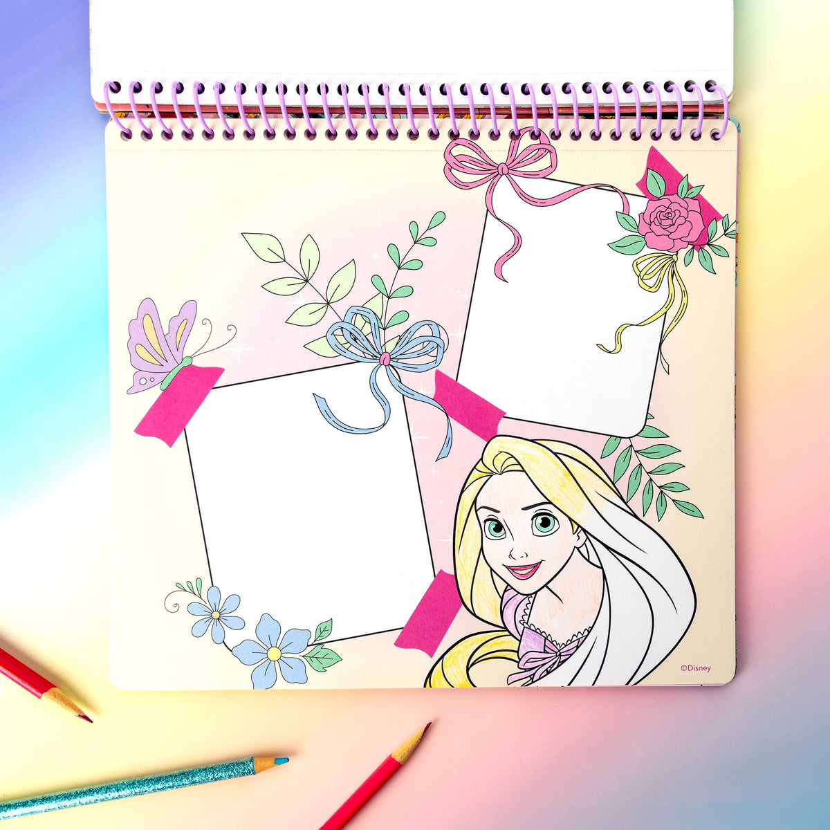 Disney Princess Color & Collage Portfolio | Fashion Angels