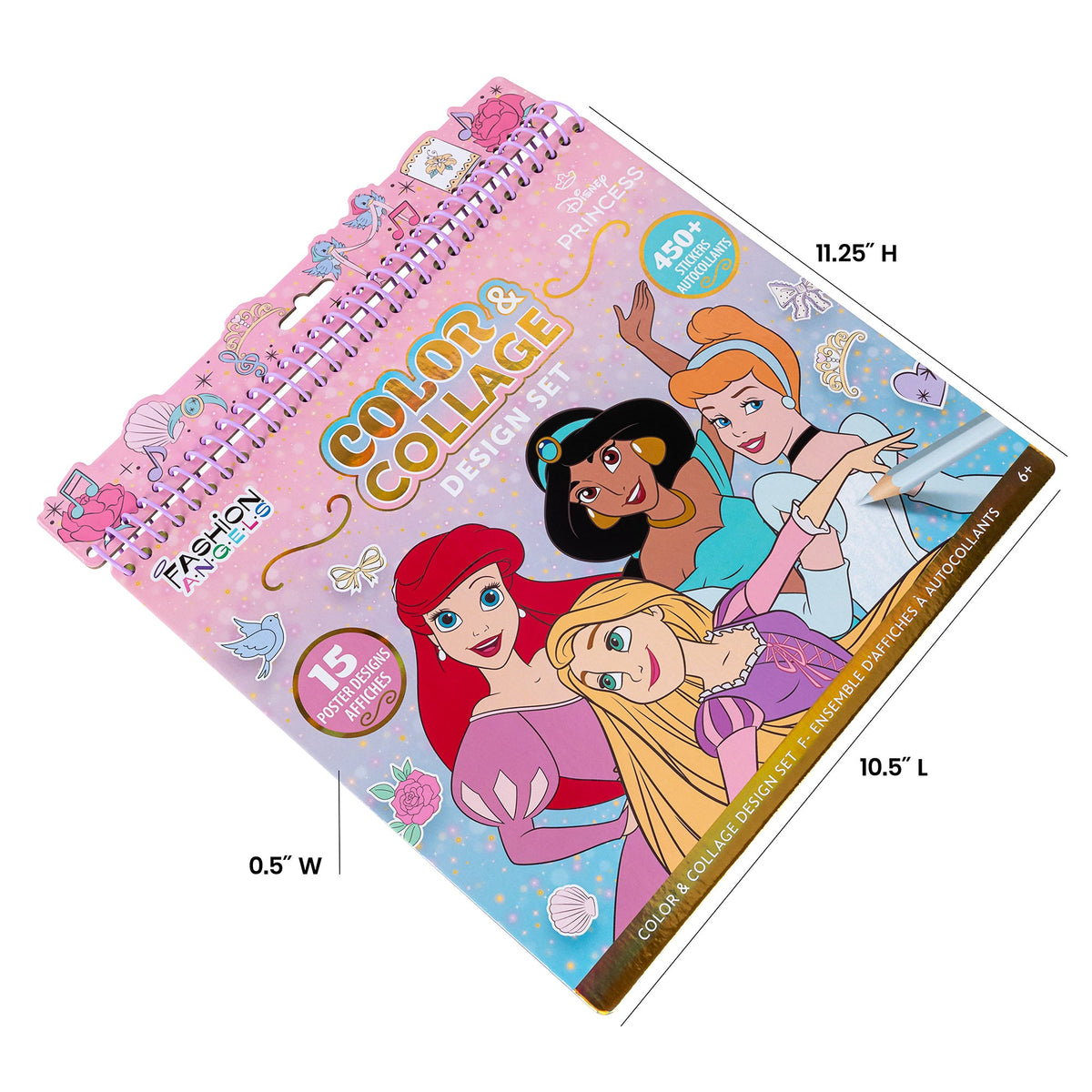 Disney Princess Color & Collage Portfolio | Fashion Angels