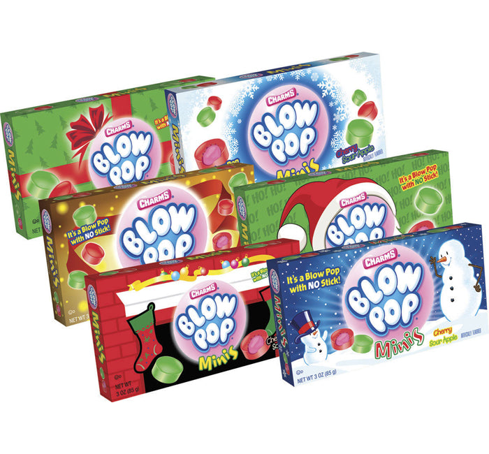 Blow Pop Minis Christmas Theater Box