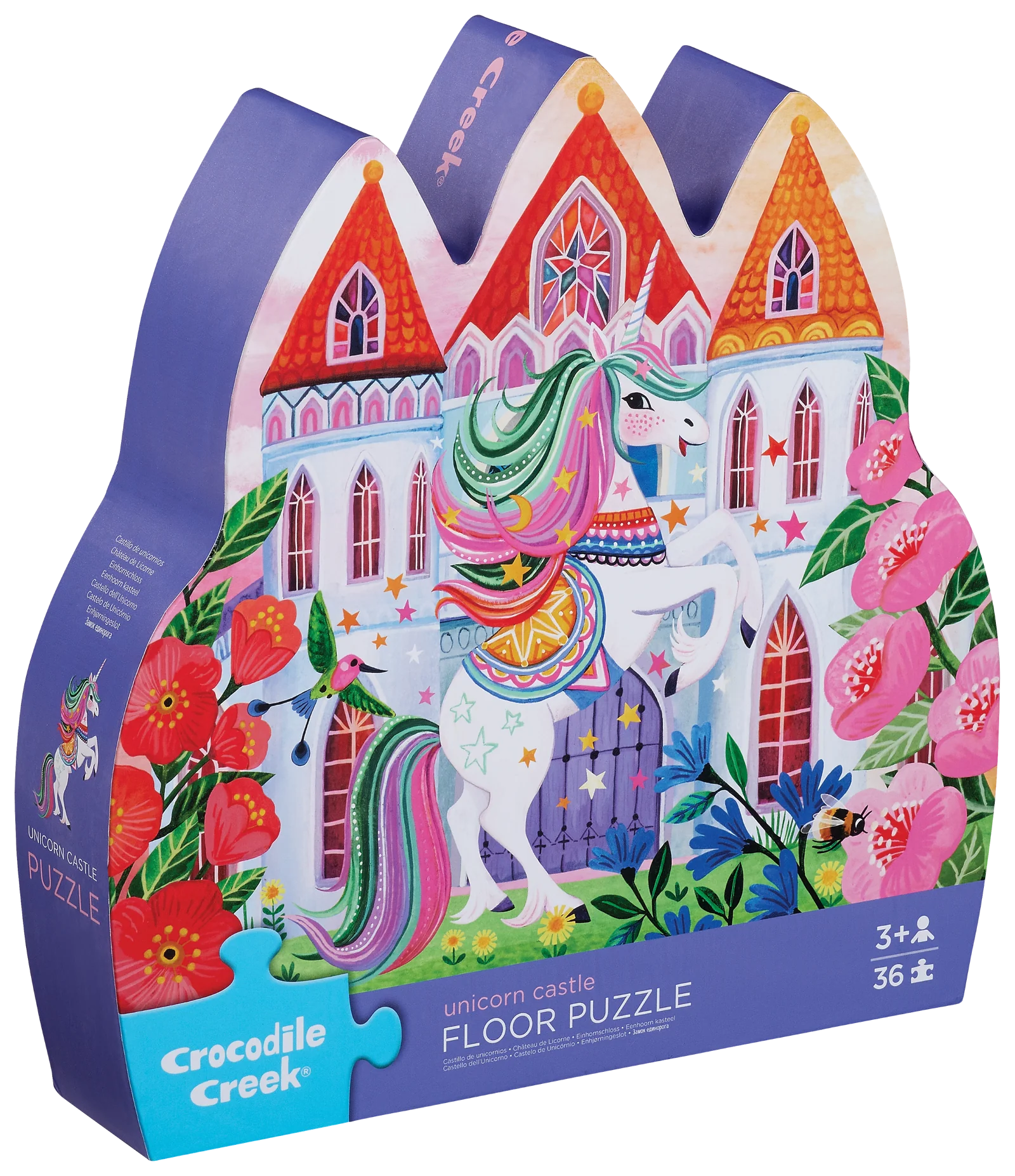 Unicorn Castle - 36-Pc Puzzle | Crocodile Creek