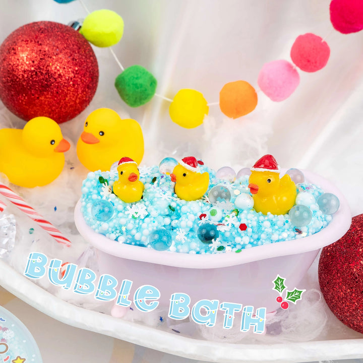 Squeaky Clean Christmas Edition Floam Slime | Kawaii Slime Company