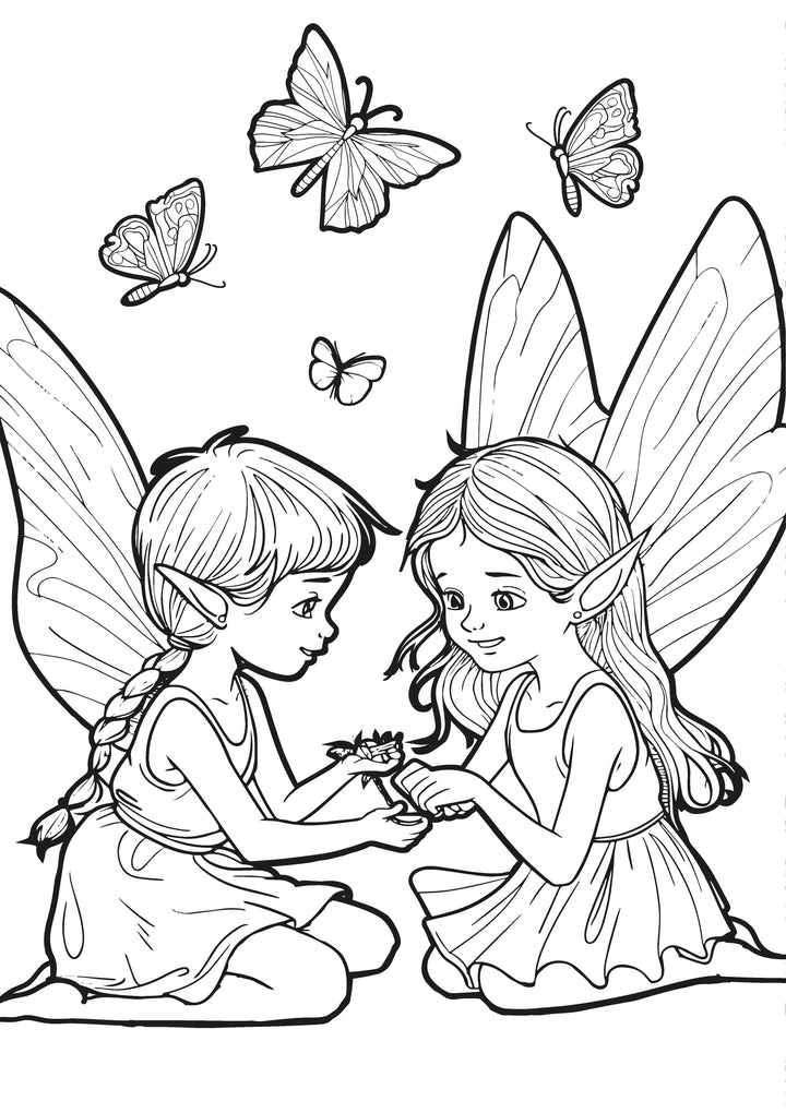 Fairyland Fun XXL Coloring Book | Nova Toys - LOCAL PICKUP ONLY