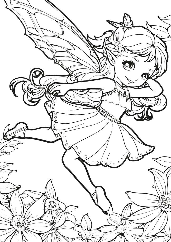 Fairyland Fun XXL Coloring Book | Nova Toys - LOCAL PICKUP ONLY