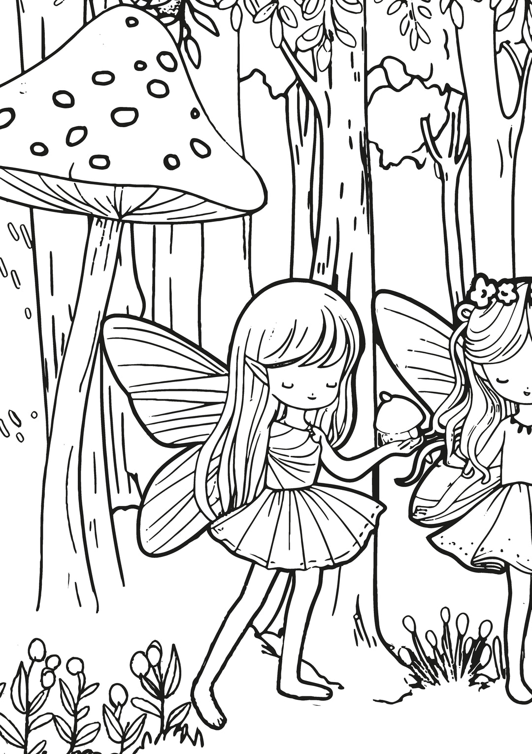 Fairyland Fun XXL Coloring Book | Nova Toys - LOCAL PICKUP ONLY
