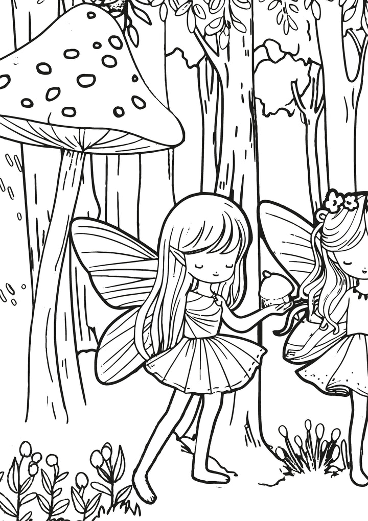 Fairyland Fun XXL Coloring Book | Nova Toys - LOCAL PICKUP ONLY