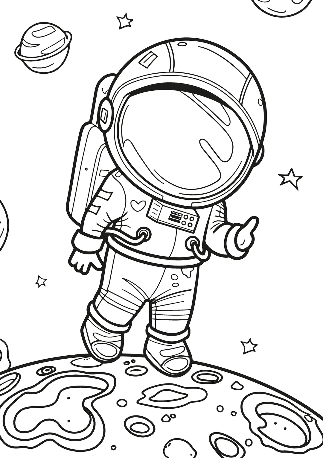 Space Race XXL Coloring Book | Nova Toys - LOCAL PICKUP ONLY
