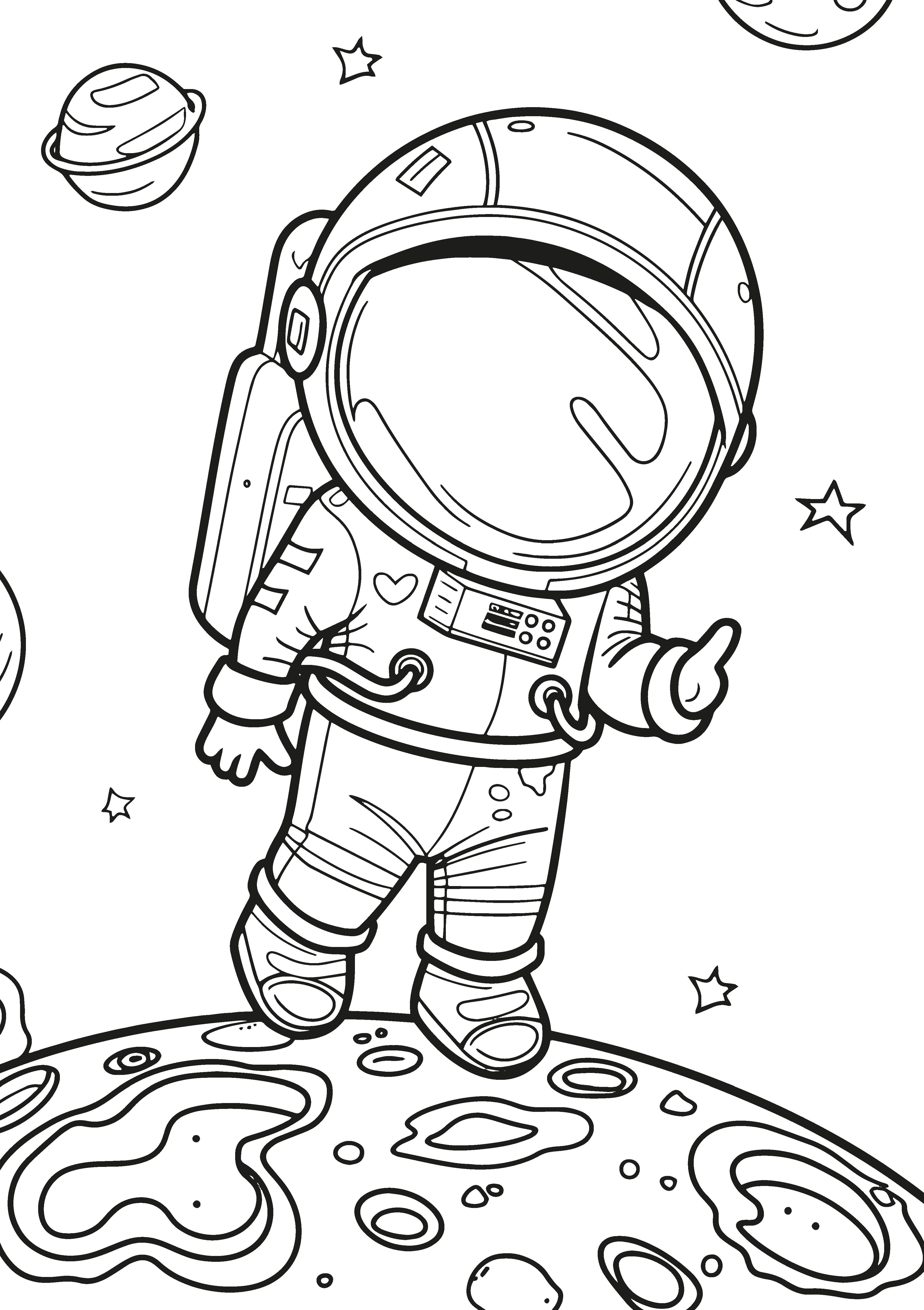 Space Race XXL Coloring Book | Nova Toys - LOCAL PICKUP ONLY