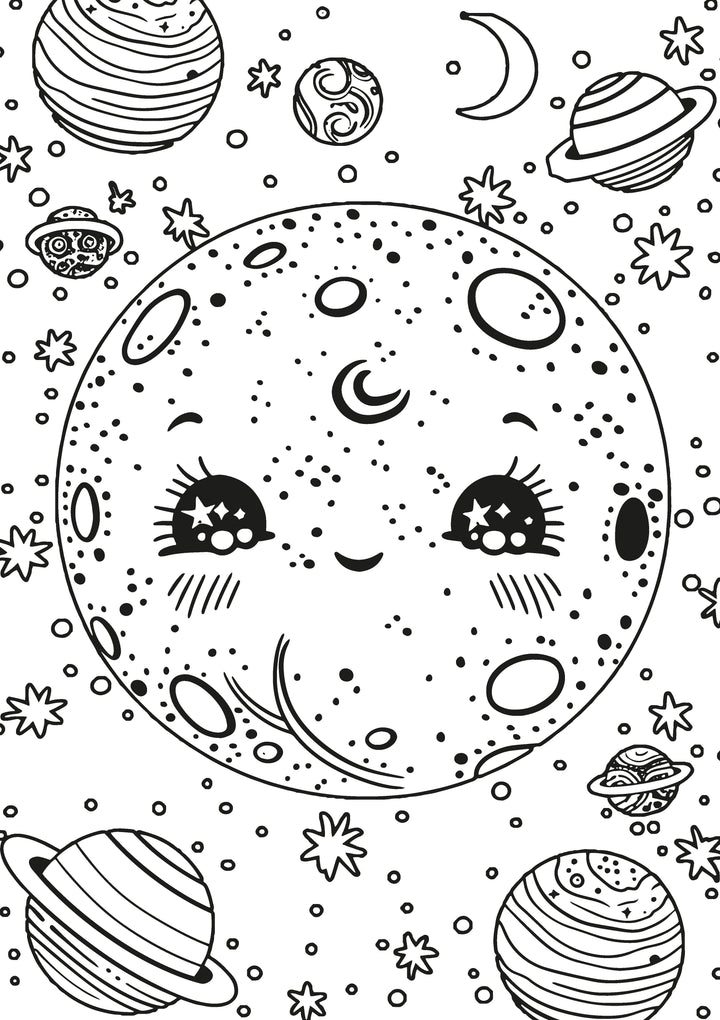 Space Race XXL Coloring Book | Nova Toys - LOCAL PICKUP ONLY