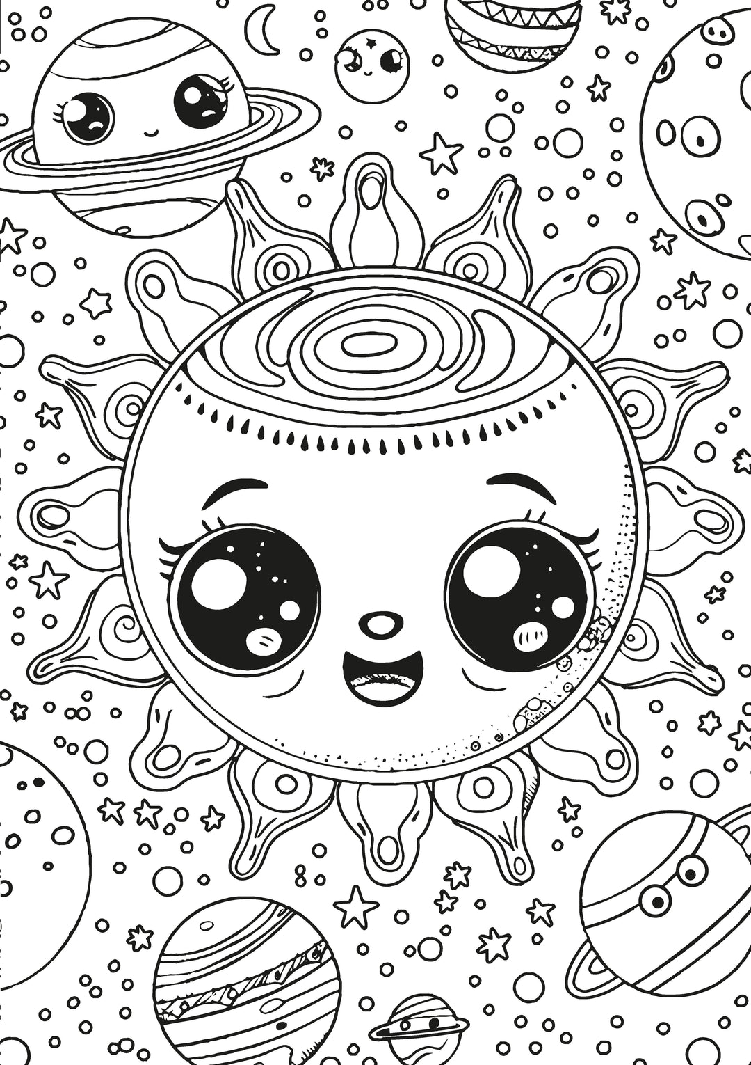 Space Race XXL Coloring Book | Nova Toys - LOCAL PICKUP ONLY