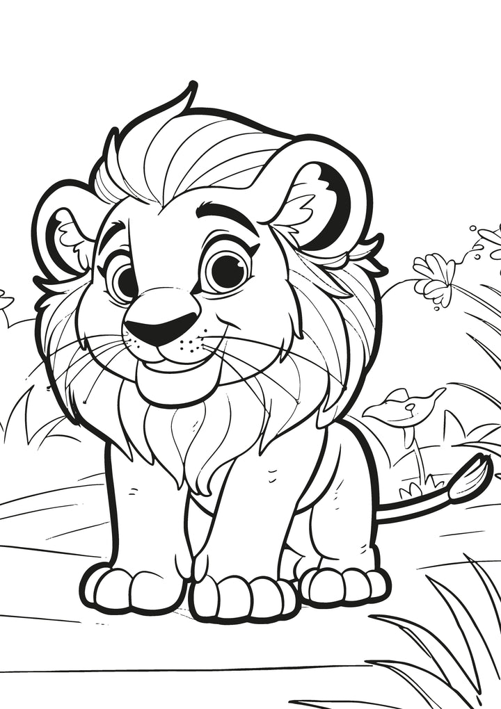 Animal Kingdom XXL Coloring Book | Nova Toys - LOCAL PICKUP ONLY