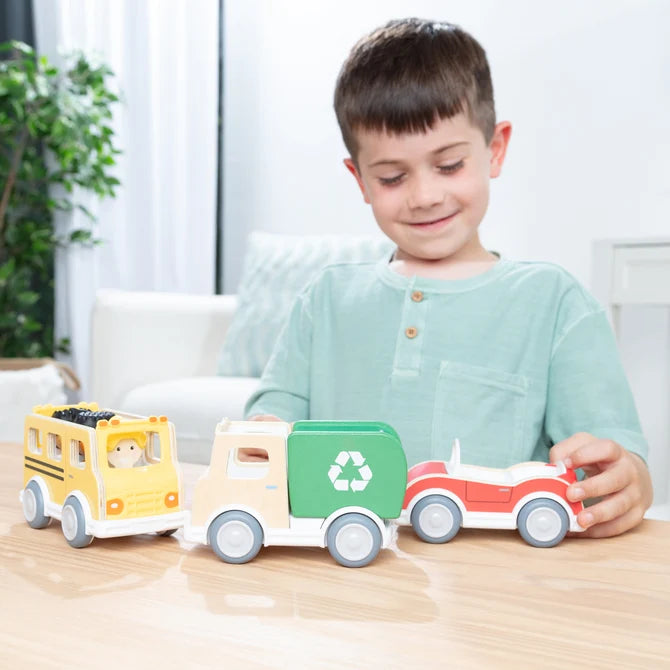 Cheery Lane™ Vehicles Play Set | Melissa & Doug - LOCAL PICK UP ONLY