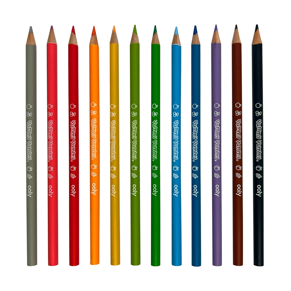 Yummy Yummy: Scented Colored Pencils | OOLY