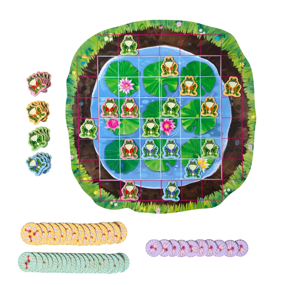 Frog Hopkins Shaped Game | eeBoo