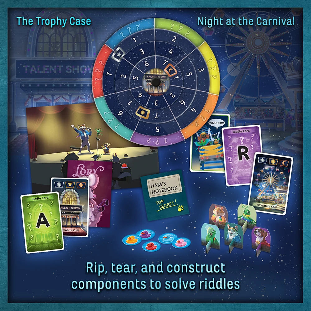 EXIT: The Game - Family - The Trophy Case/Night at the Carnival | Thames & Kosmos