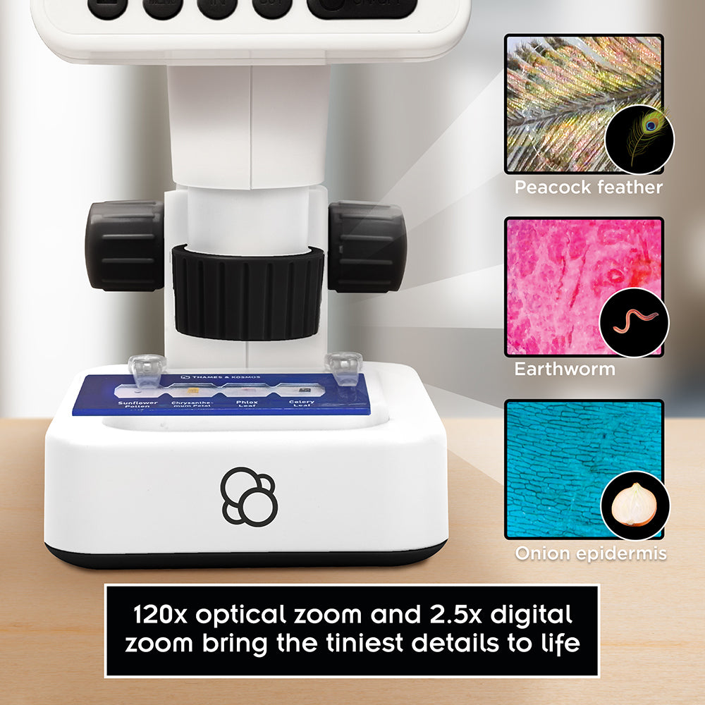 Digital Microscope with HD Imaging and LCD Display | Thames & Kosmos - LOCAL PICKUP ONLY