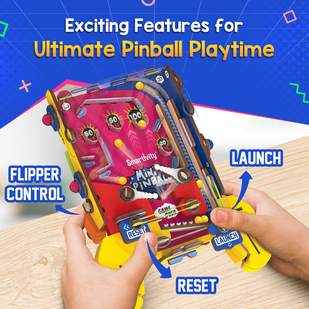 Mini Pinball DIY STEM Construction Toy | Smartivity Labs