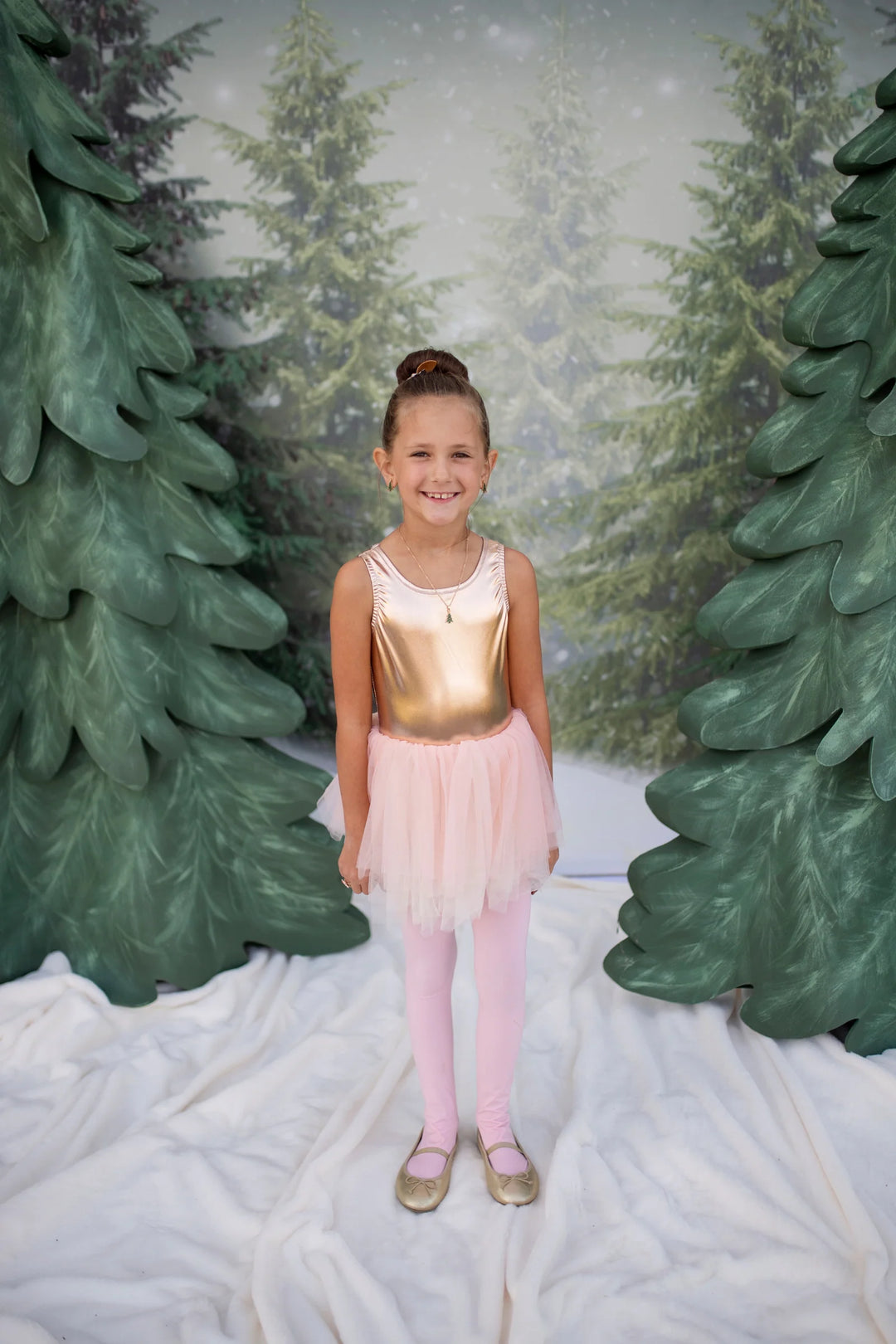 Ballet Tutu Dress - Rose Gold | Great Pretenders