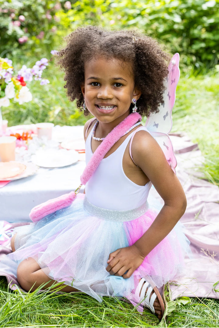 Think Mint Pink Skirt, Wings, & Wand, Size 4-6 | Great Pretenders