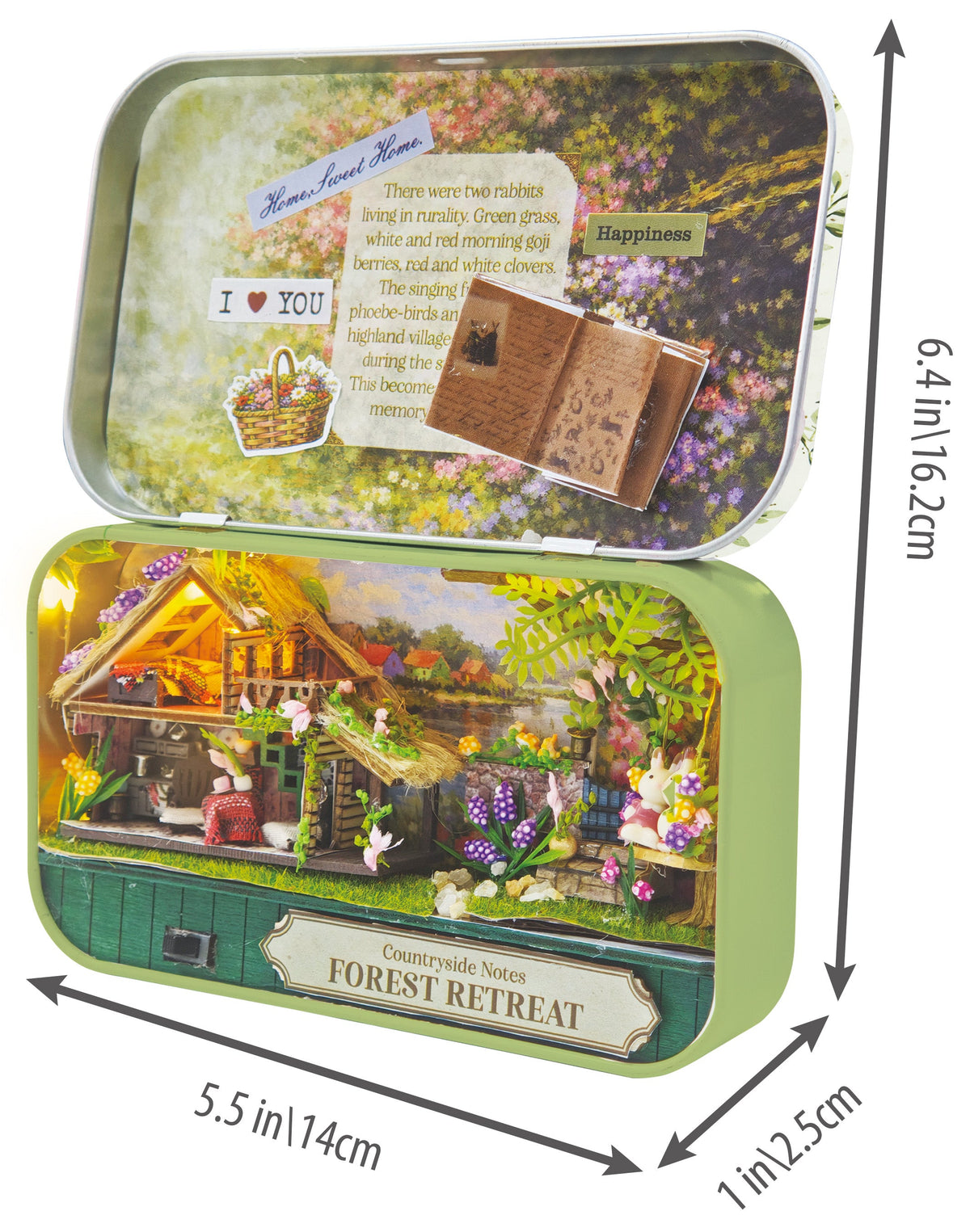 DIY Tiniatures: Forest Retreat | Hands Craft
