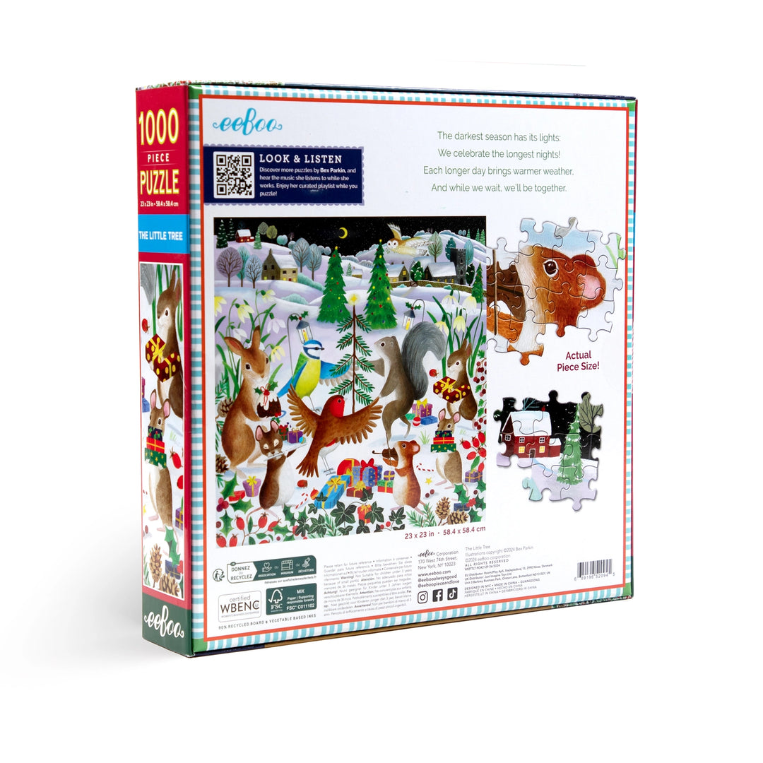 The Little Tree 1000 Piece Square Puzzle | eeBoo