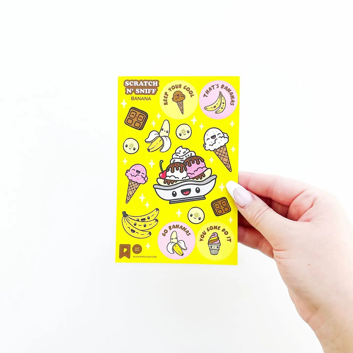 Split Decision Scratch 'n Sniff Stickers | Pipsticks