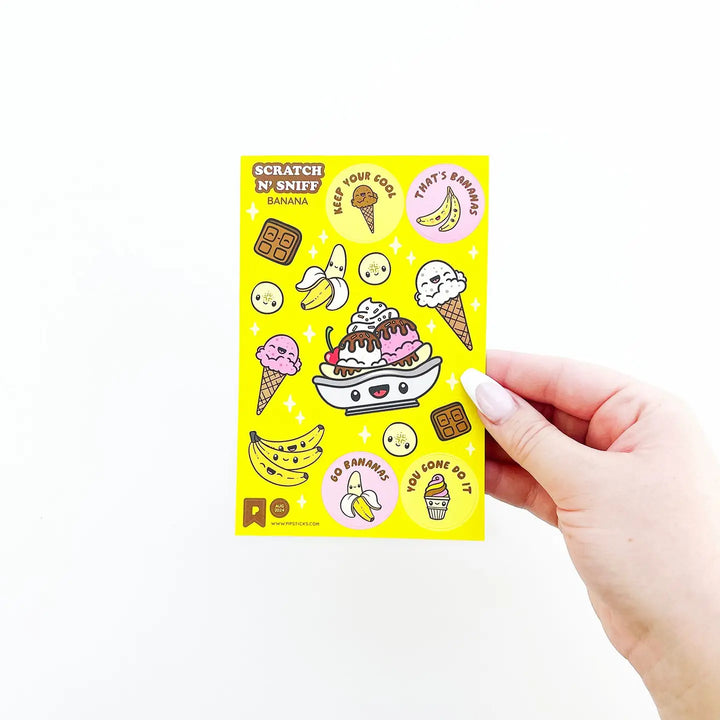 Split Decision Scratch 'n Sniff Stickers | Pipsticks