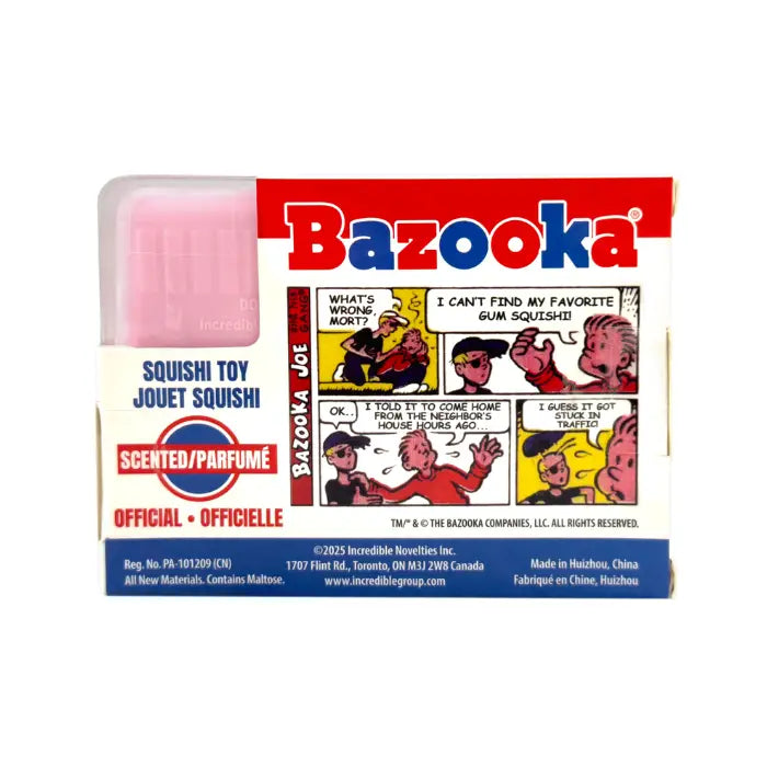 Squishi Scented Bazooka Joe Gum | Incredible Group