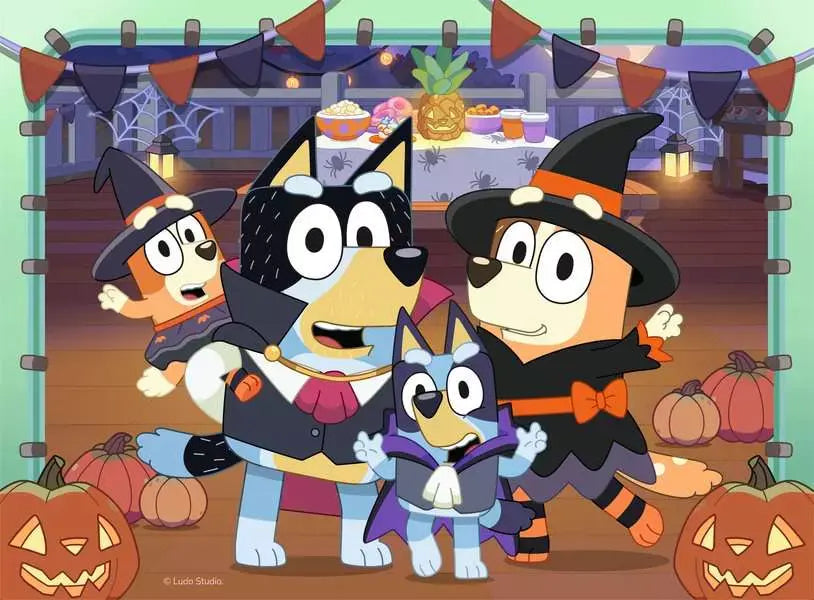 Bluey Halloween - 12, 16, 20, & 24 pc | Ravensburger
