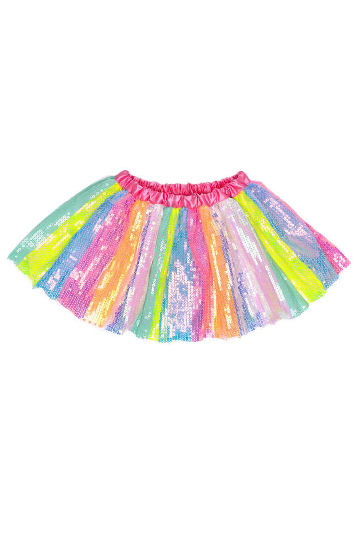 Stripy Sequins Skirt | Great Pretenders