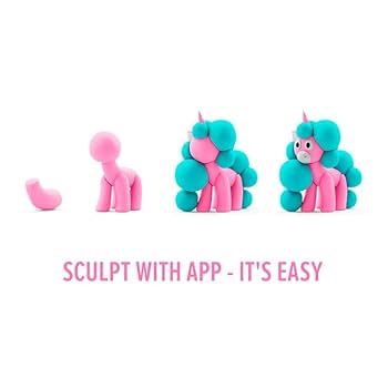 Hey Clay - Rainbow Unicorns | Fat Brain Toy Co