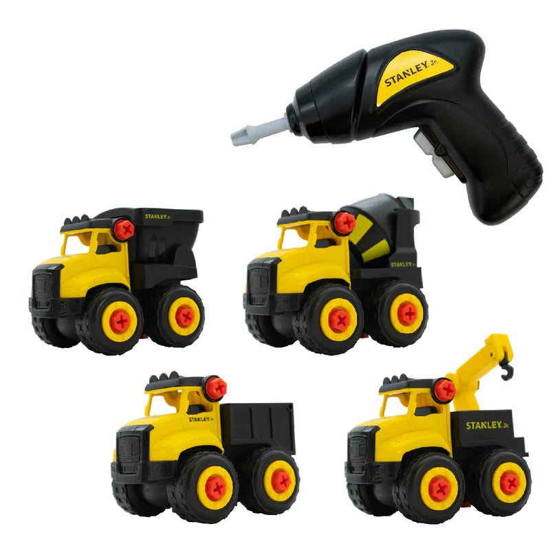 Stanley Jr. Take Apart DOT Truck Set | Toysmith - LOCAL PICK UP ONLY