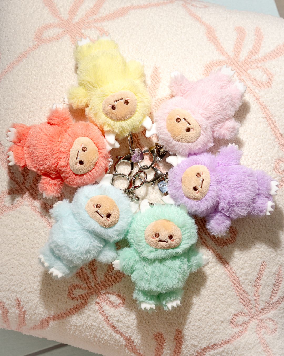 Hank Yeti Goes Pastel - Plush Keychain Blind Box | SMOKO