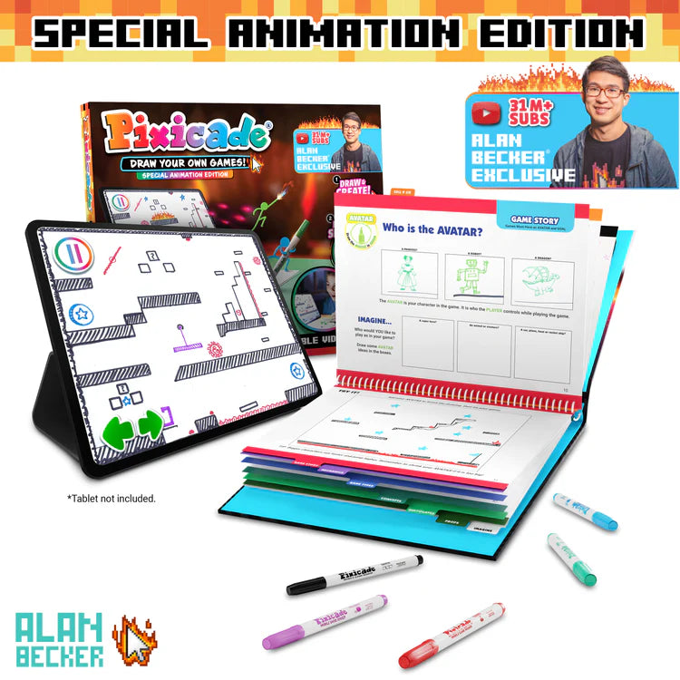 Pixicade - Alan Becker Special Animation Edition | Abacus Brands