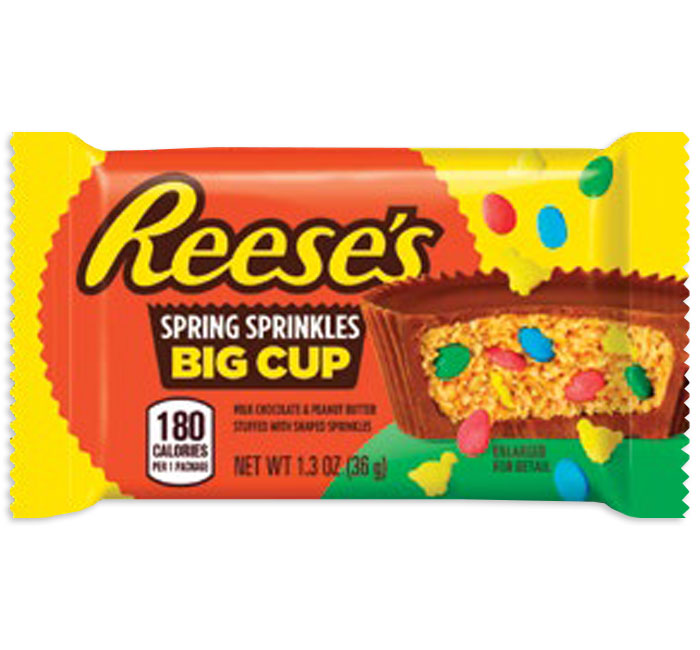 Reeses Spring Sprinkles Big Cup