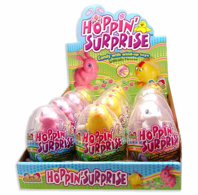 Kidsmania Hoppin' Surprise Egg with Candy & Wind Up Toy
