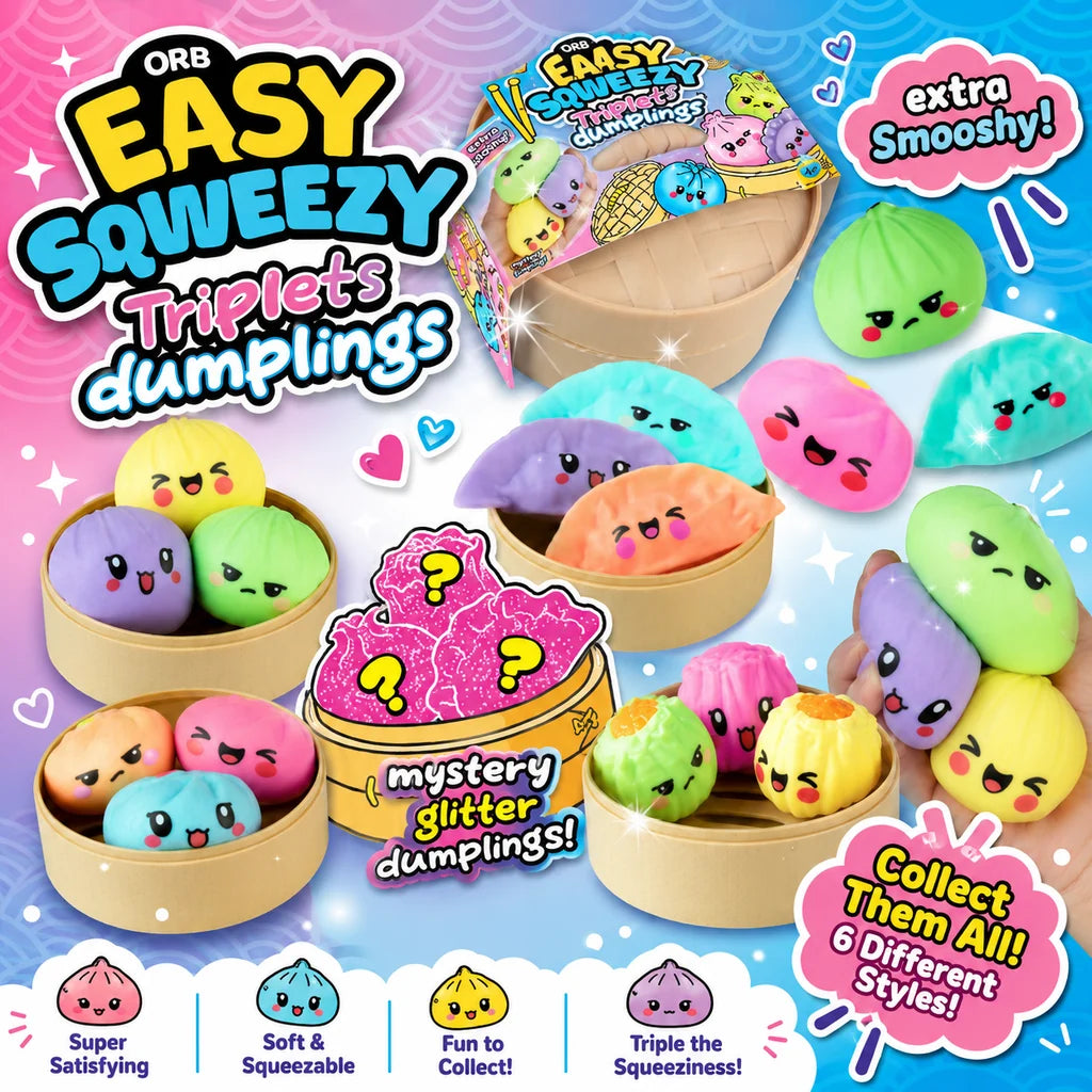 Easy Sqweezy Triplet Dumplings | ORB