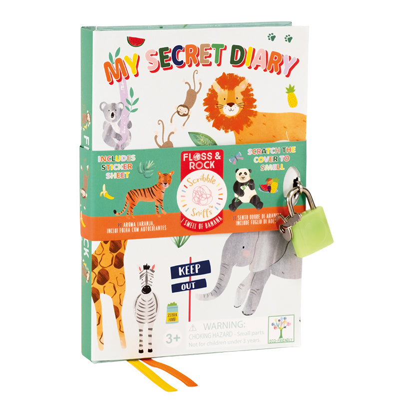 Scented Secret Diary - Jungle | Floss & Rock