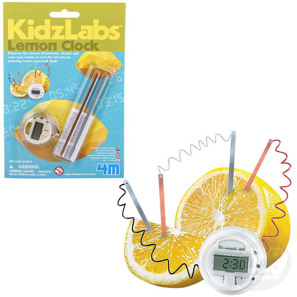 KidzLabs - Lemon Clock | The Toy Network