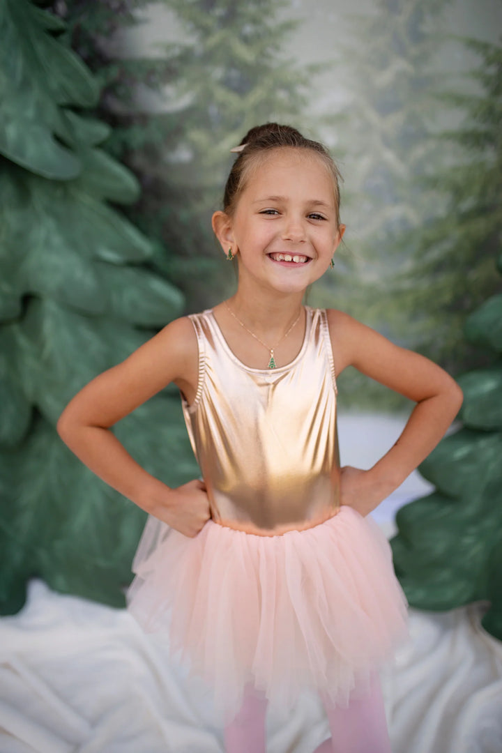 Ballet Tutu Dress - Rose Gold | Great Pretenders