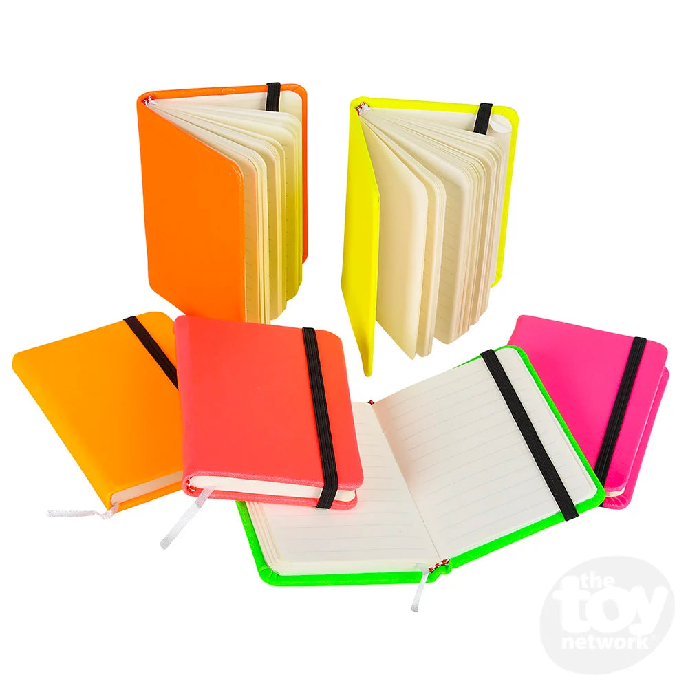 Mini Neon Notebook – The Curious Bear Toy & Book Shop