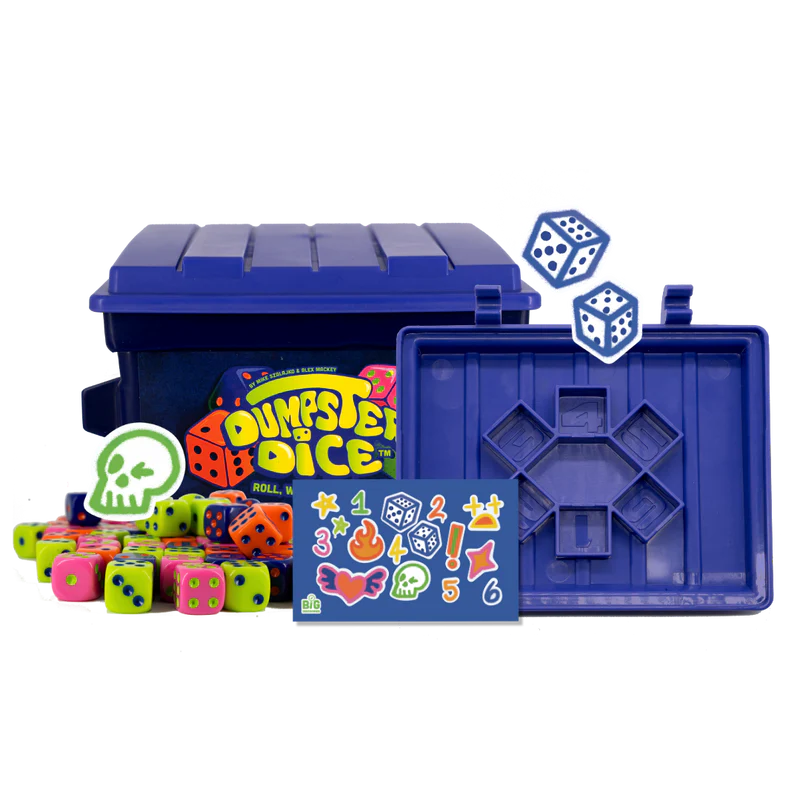 Dumpster Dice | Big Discoveries