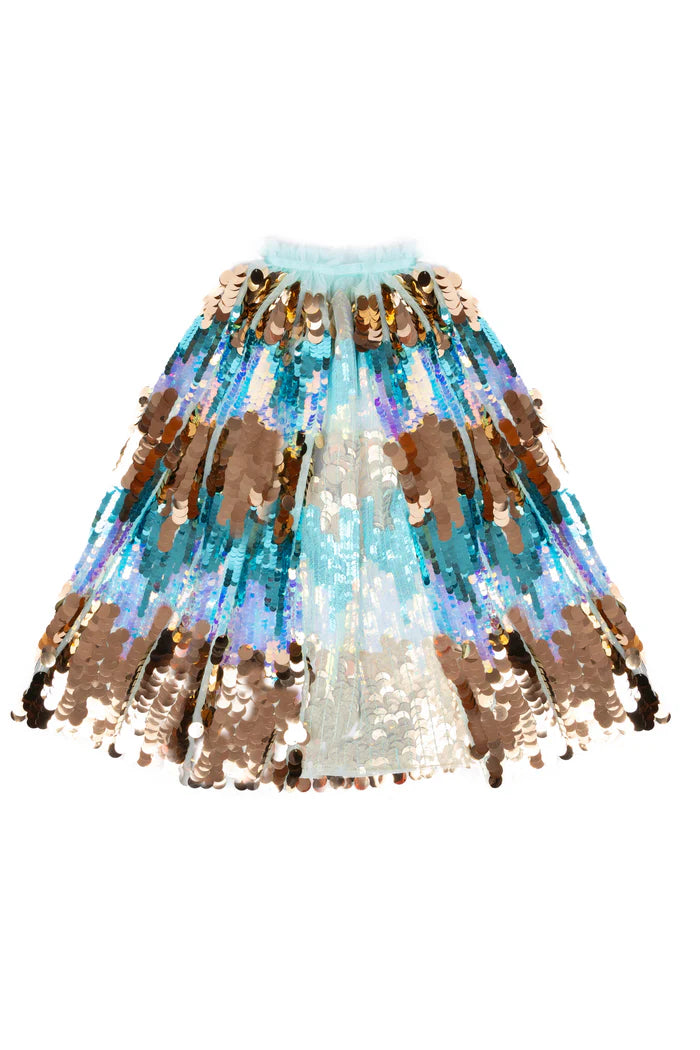 5th Avenue Pailette Cape, Mermalicious, Size 4-6 | Great Pretenders